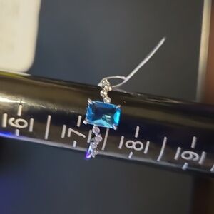 Size 7 Fragrant Jewels light blue gemstone 💎